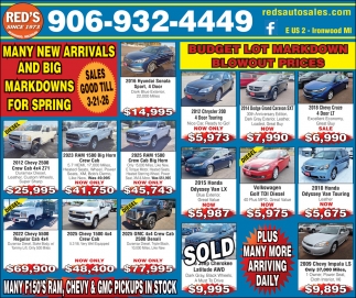 Red's Auto Sale