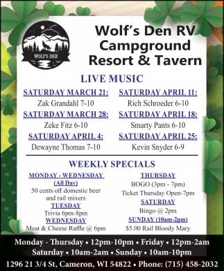 Wolf's Den RV Campground