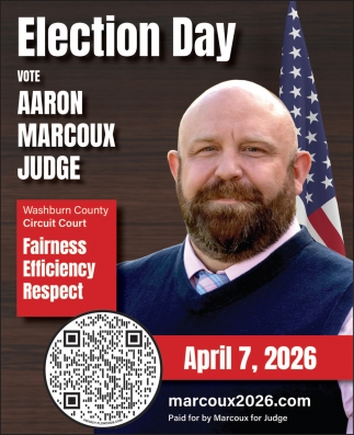 Aaron Marcoux for Washburn County Circuit Court Judge