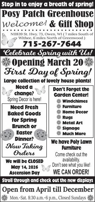 Posy Patch Greenhouse and Gift Shop