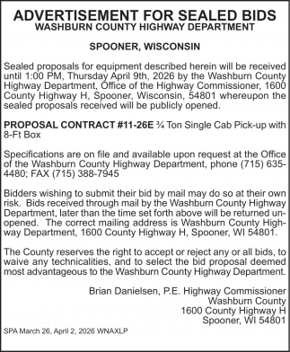 Washburn County Highway Department