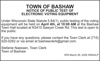 Town of Bashaw