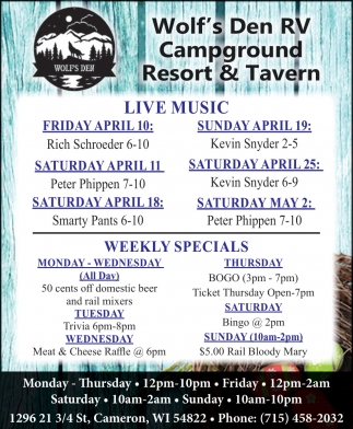 Wolf's Den RV Campground