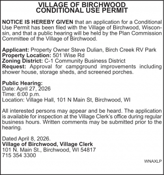 Village of Birchwood