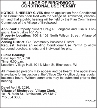 Village of Birchwood