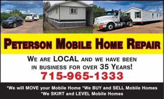 Peterson Mobile Home Repair