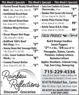 Rainbow Reflections - Curtiss