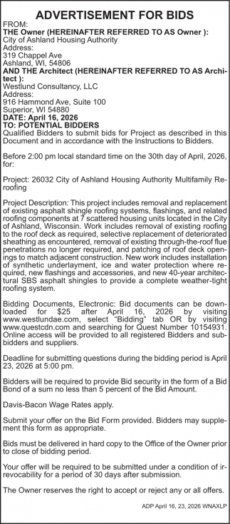 City of Ashland Housing Authority