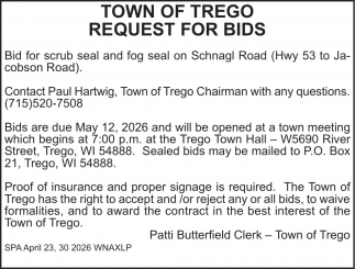 Town of Trego 