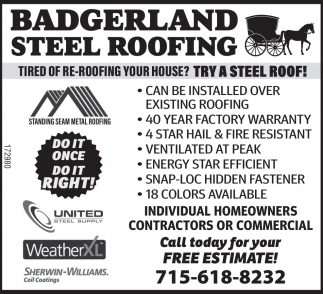 Badgerland Steel Roofing