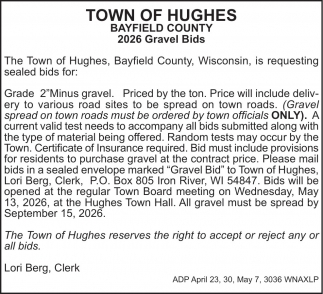 Town Of Hughes