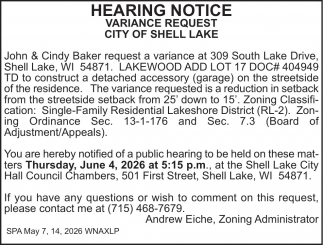 City of Shell Lake