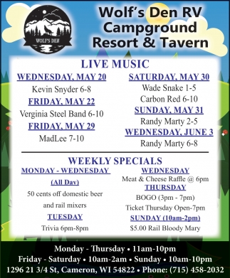 Wolf's Den RV Campground