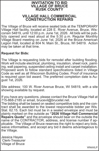 Village of Bruce