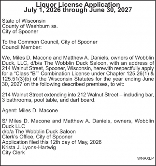 City of Spooner