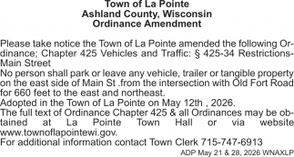 Town Of La Pointe