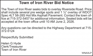 Town of Iron River