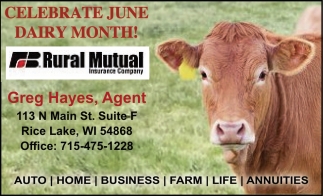 Greg Hayes - Rural Mutual Insurance Company