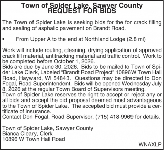 Town of Spider Lake