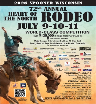 72nd Annual Heart of The North Rodeo
