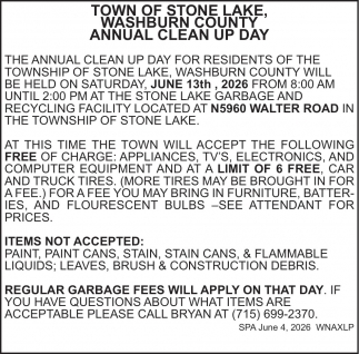 Town of Stone Lake