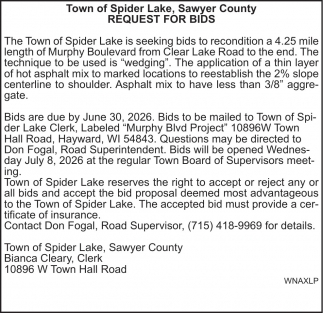 Town of Spider Lake