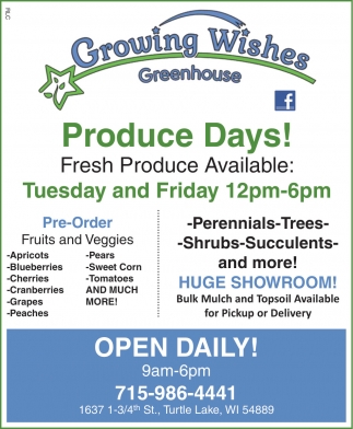 Growing Wishes Greenhouse