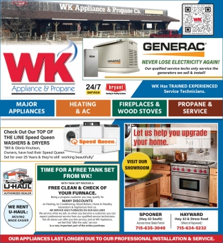 WK Appliance and Propane