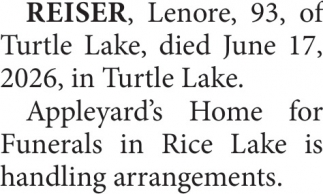 Obituaries