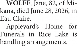 Obituaries