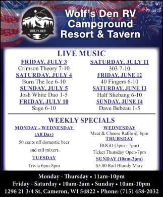 Wolf's Den RV Campground