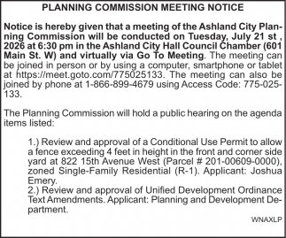 City Of Ashland