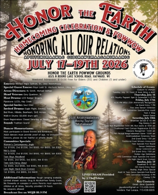LCO Honor the Earth (July 17-19, 2026)