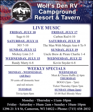 Wolf's Den RV Campground