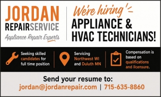 Jordan Repair Service