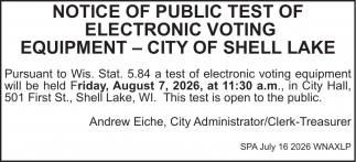 City of Shell Lake