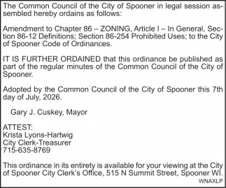City of Spooner