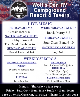 Wolf's Den RV Campground