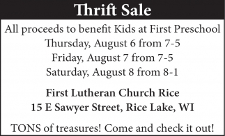 First Lutheran Church - Rice Lake
