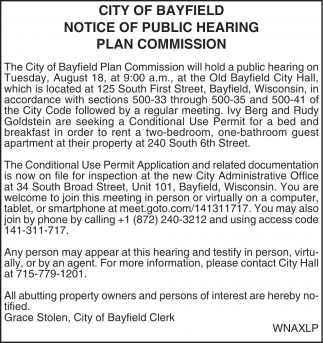 City of Bayfield