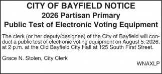 City of Bayfield
