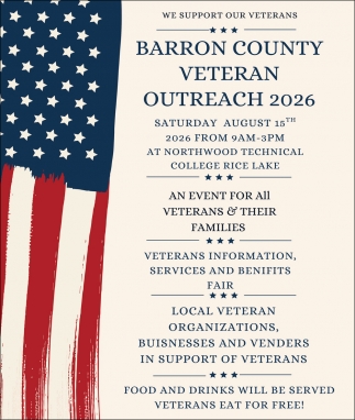 Barron County Veteran Outreach 2026