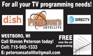 Peterson Satellite Sales and Service