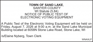 Town of Sand Lake