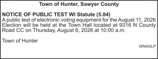 Town Of Hunter