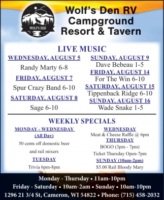 Wolf's Den RV Campground