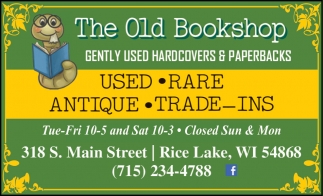 Old Bookshop of Rice Lake