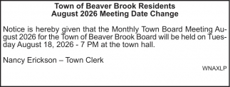 Town of Beaver Brook