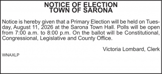 Town Of Sarona