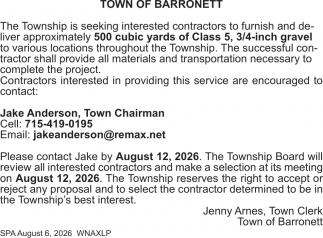 Town of Barronett